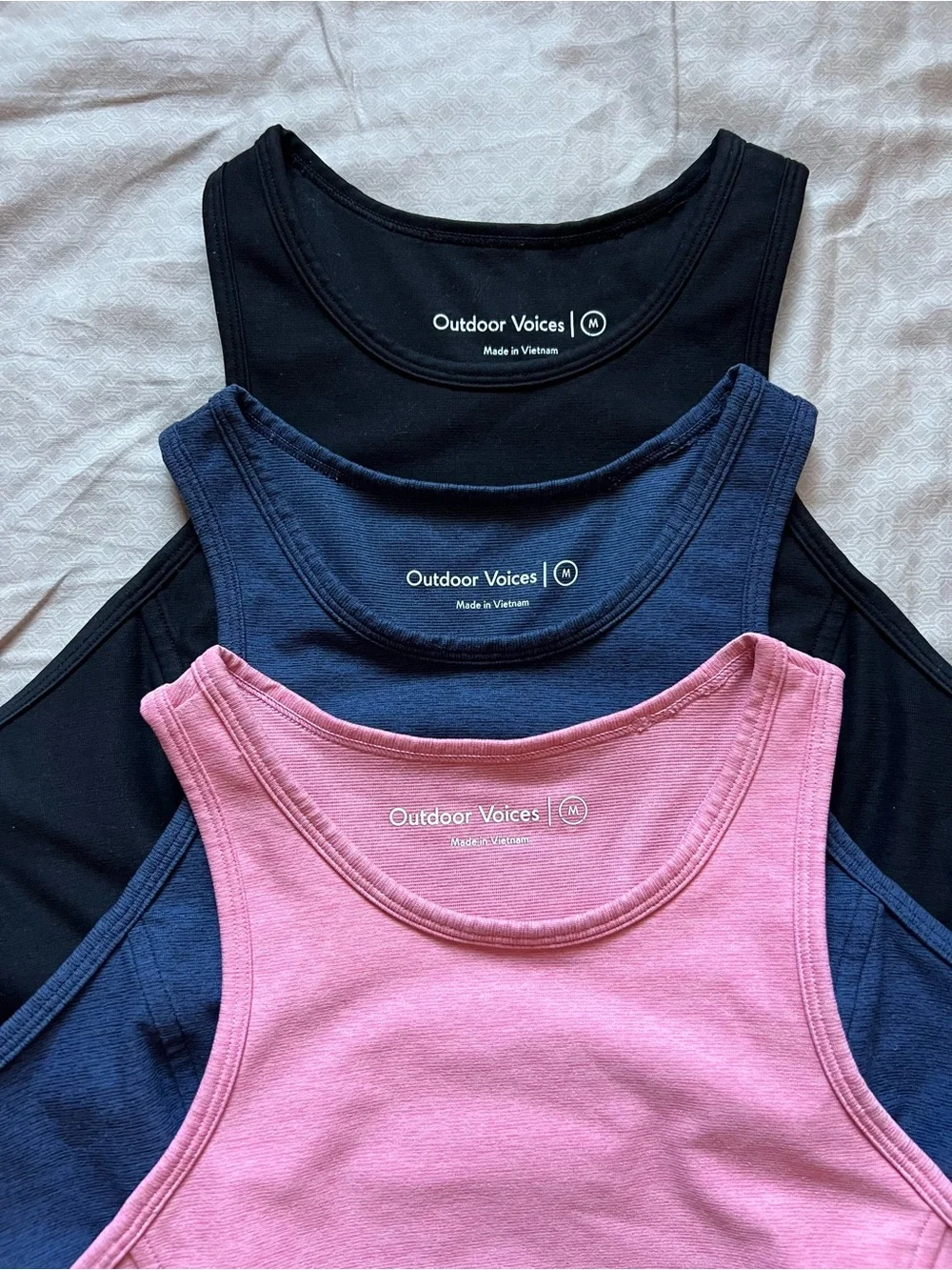Outdoor Voices Athena Sports Bras - Set of Three